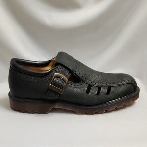 Dr. Martens Leather Loafers Slip-Ons (W Size 10)